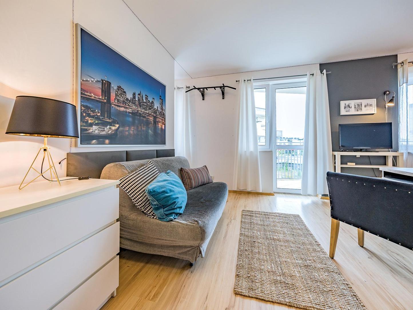 Apartament Z Balkonem I Bezplatnym Parkingiem Gdańsk Extérieur photo